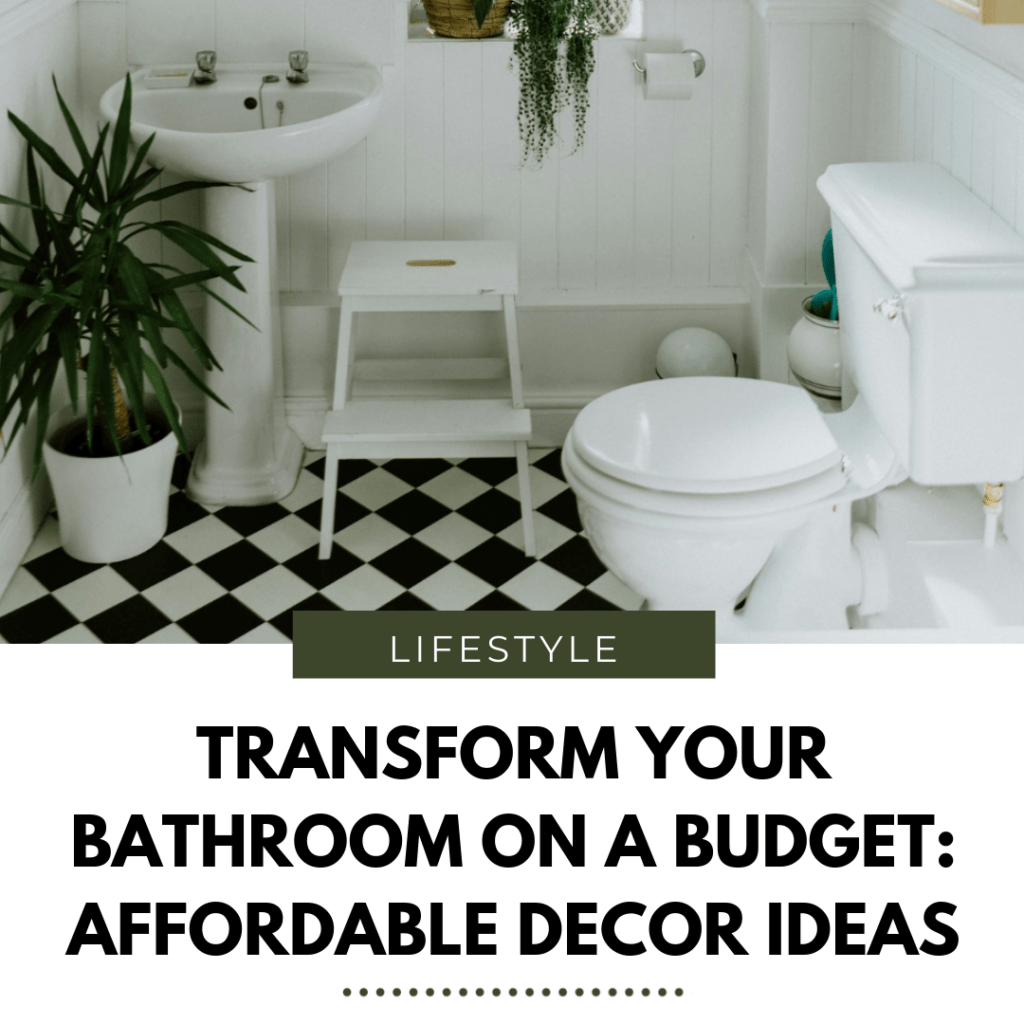 Transform Your Bathroom on a Budget