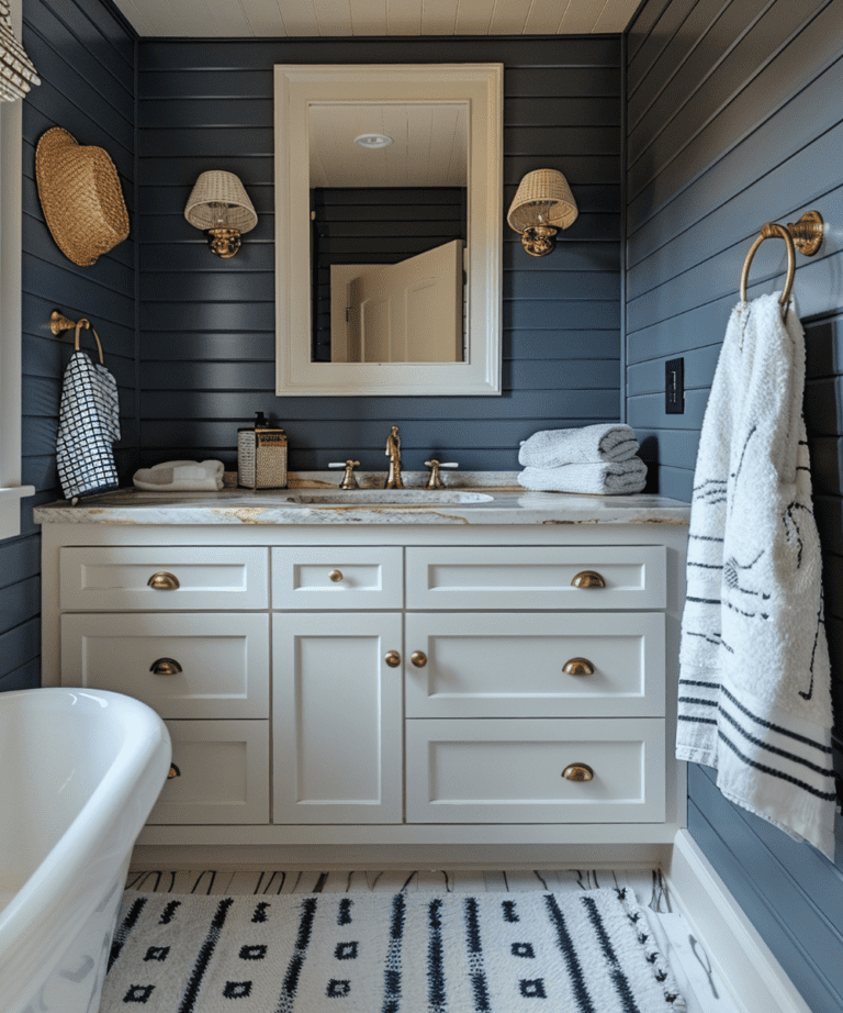 Nautical Themed Bathroom