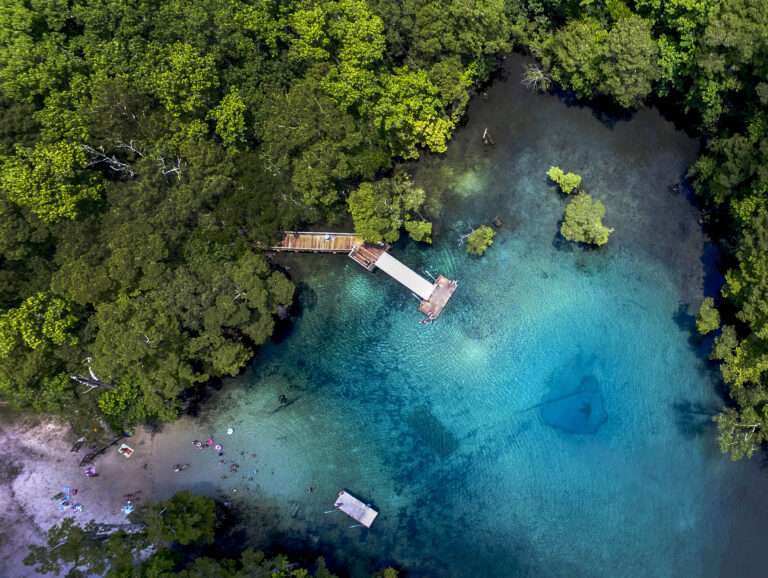 Aerial View of Morrison Springs