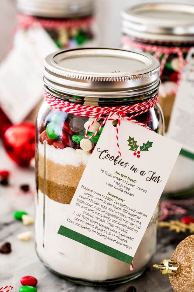 Sugar Spun Run Cookie Mix in a Jar Tutorial