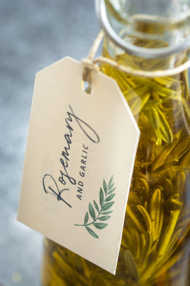 DIY Infused Olive Oil by Lauren at Healthy Green Kitchen