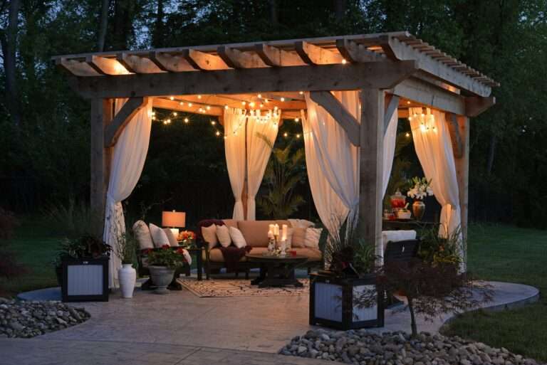 Outdoor Living Area Home Improvement