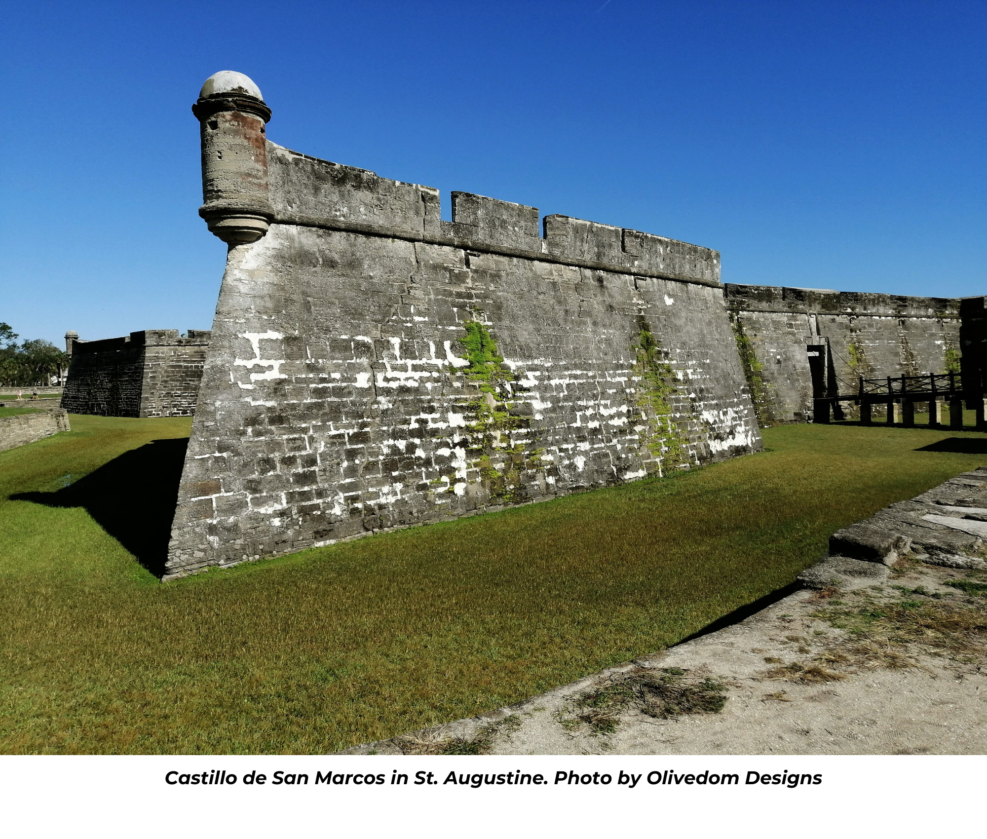 Castillo de San Marcos in St. Augustine. Photo by Olivedom Designs