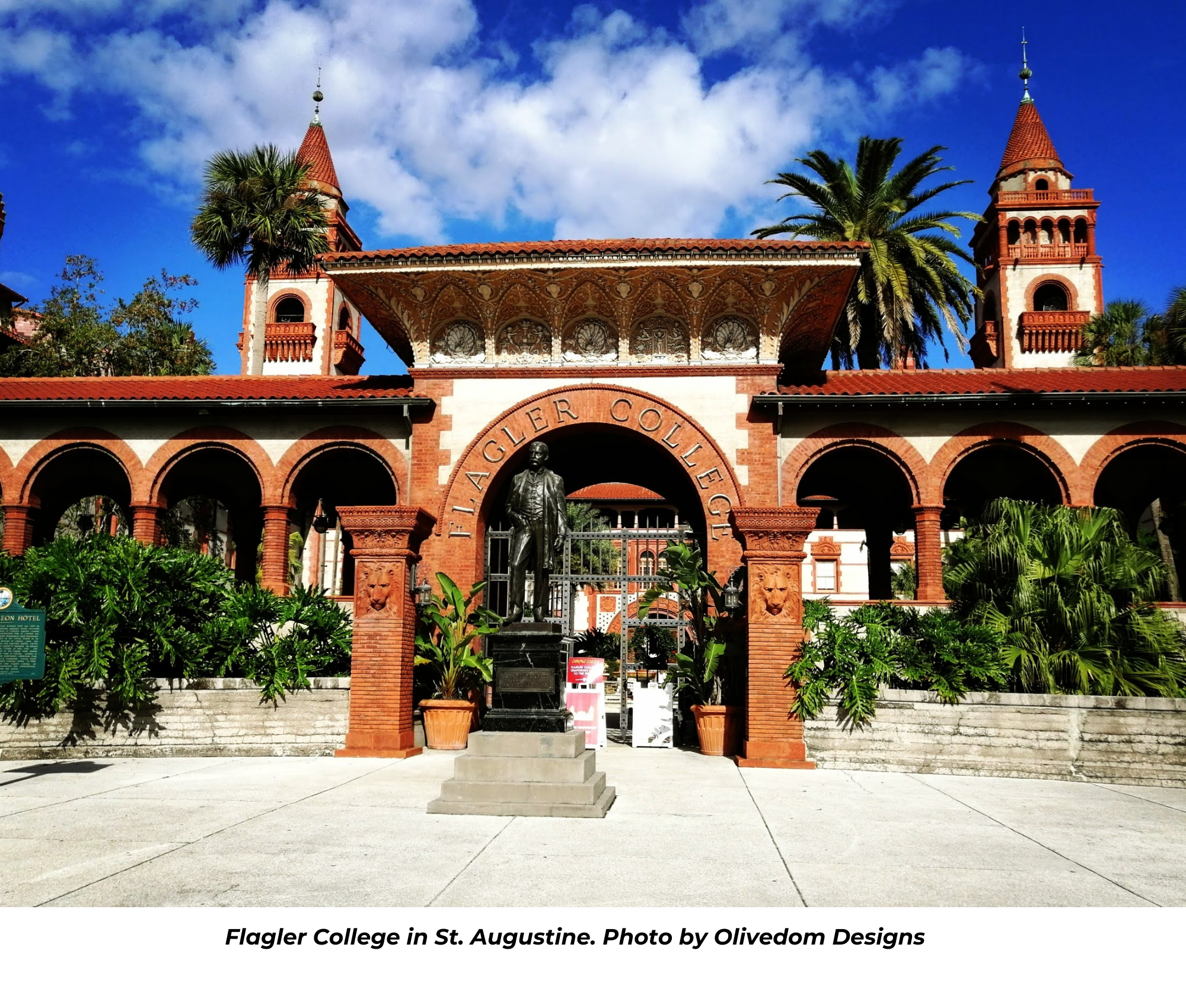 Flagler College in St. Augustine. Photo by Olivedom Designs