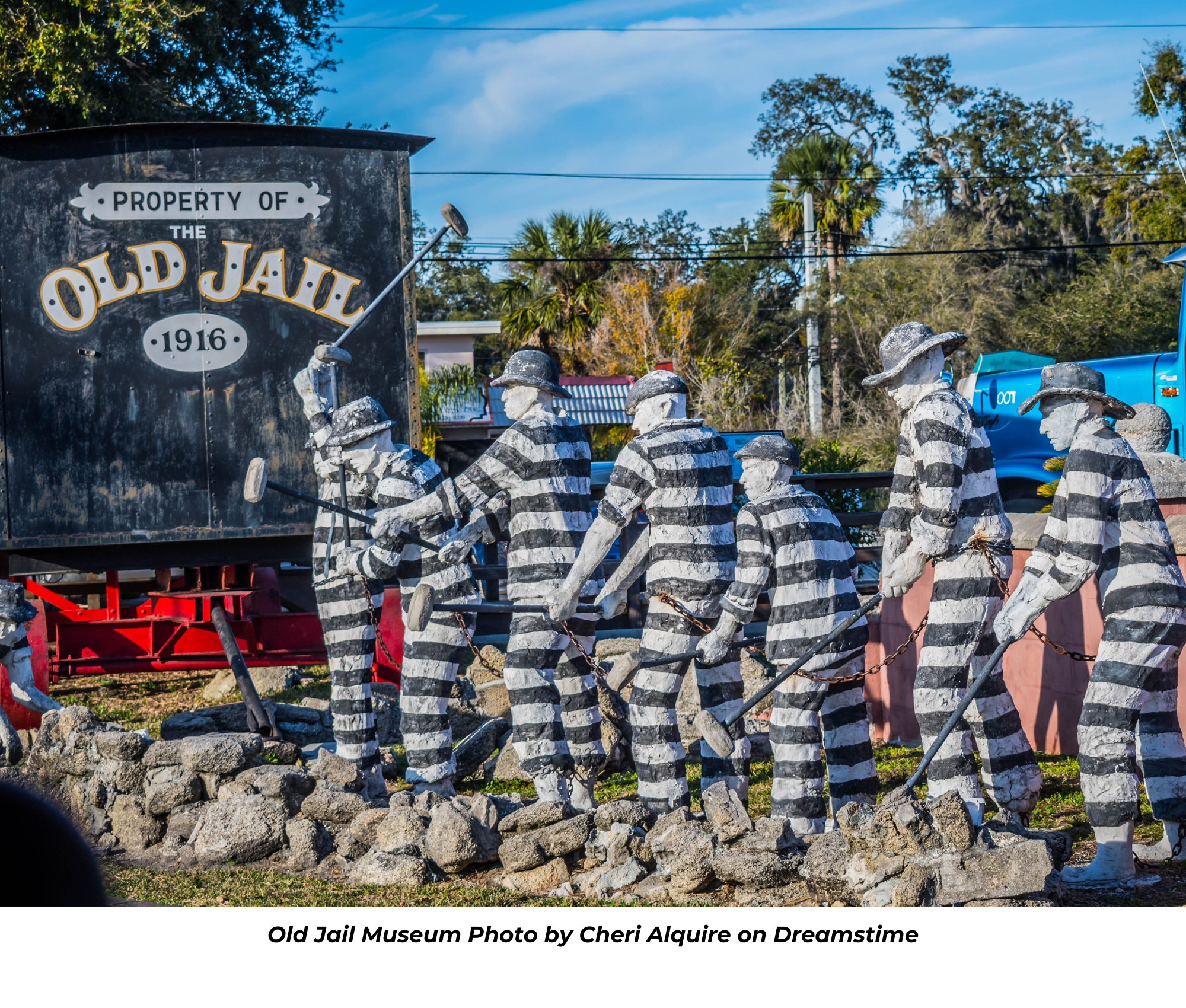 Old Jail in St. Augustine. Photo by Cheri Alquire on Dreamstime